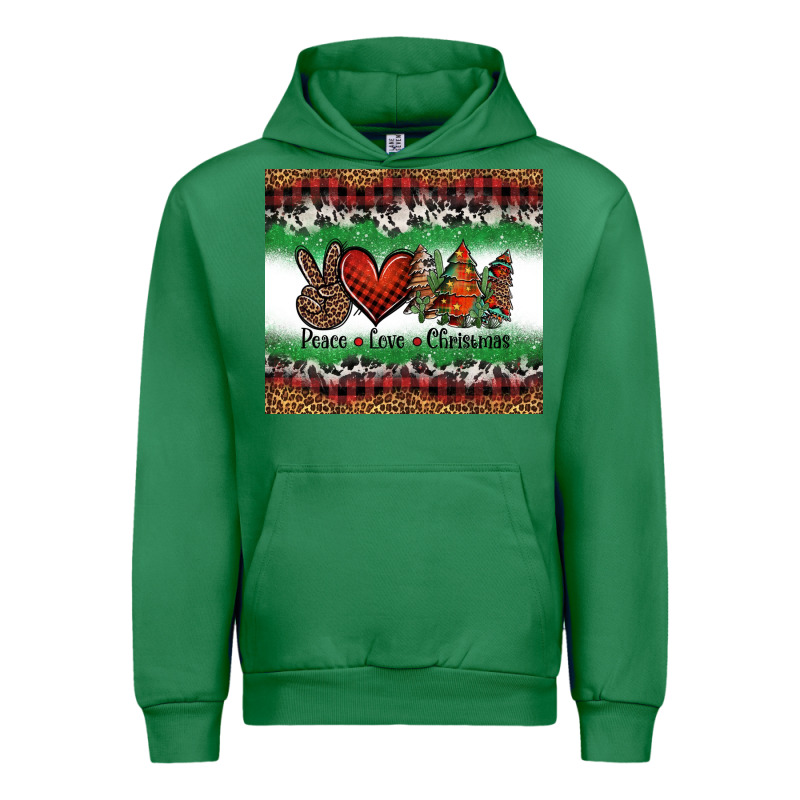 Peace Love Christmas Trees Urban Hoodie by Jasminsmagicworld | Teevron