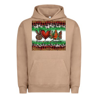 Pigment Burro Peace Love Christmas Trees Urban Hoodie - Jasminsmagicworld