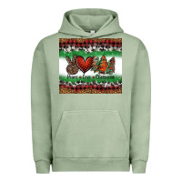 Pigment Oil Green Peace Love Christmas Trees Urban Hoodie - Jasminsmagicworld