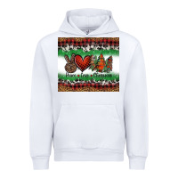 White Peace Love Christmas Trees Urban Hoodie - Jasminsmagicworld