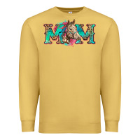 Antique Gold mom horse Premium Sweatshirt - Zillion Design Studio