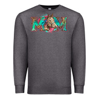 Charcoal Heather mom horse Premium Sweatshirt - Zillion Design Studio