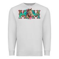 Dove Grey mom horse Premium Sweatshirt - Zillion Design Studio