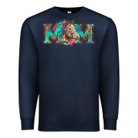 Navy mom horse Premium Sweatshirt - Zillion Design Studio