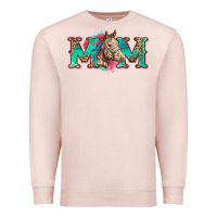 Pale Pink mom horse Premium Sweatshirt - Zillion Design Studio