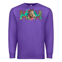 Purple mom horse Premium Sweatshirt - Zillion Design Studio