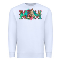 White mom horse Premium Sweatshirt - Zillion Design Studio