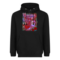 Black nursing is a work of heart Heavyweight Hoodie - RanaPortraitStore
