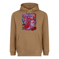 Toasted Coconut nursing is a work of heart Heavyweight Hoodie - RanaPortraitStore