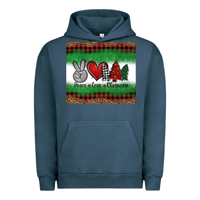 Peace Love Christmas Trees Urban Hoodie by Jasminsmagicworld | Teevron