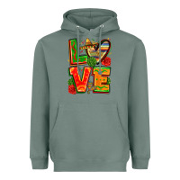 Sage love mexico Heavyweight Hoodie - Zillion Design Studio