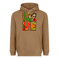 Toasted Coconut love mexico Heavyweight Hoodie - Zillion Design Studio