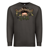 Smoke mom of both boys messy bun Premium Sweatshirt - Zillion Design Studio
