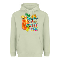 Matcha sunshine and sweet tea Heavyweight Hoodie - texasbilliewilder