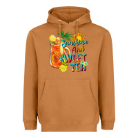 Meerkat sunshine and sweet tea Heavyweight Hoodie - texasbilliewilder
