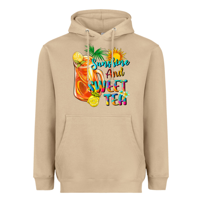 Sunshine And Sweet Tea Heavyweight Hoodie by texasbilliewilder | Teevron