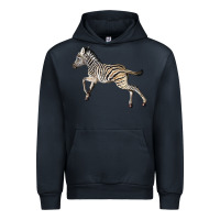 Navy Baby Zebra Urban Hoodie - LillyAllenDesigns