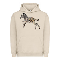 Pigment French Oak Baby Zebra Urban Hoodie - LillyAllenDesigns