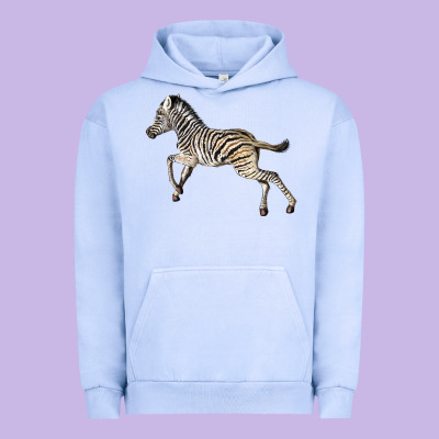 Baby Zebra Urban Hoodie Designed By Lillyallendesigns