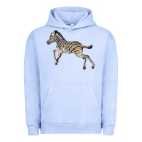 Pigment Grape Ice Baby Zebra Urban Hoodie - LillyAllenDesigns