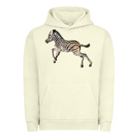 Pigment Pistachio Baby Zebra Urban Hoodie - LillyAllenDesigns