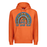 Carrot in april we wear blue autism awareness leopard rainbow Premium Hoodie - Artiststas