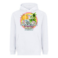 White sunshine is on my mind Heavyweight Hoodie - texasbilliewilder