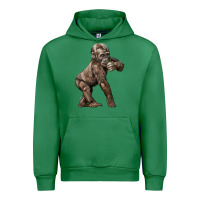 Emerald Baby Gorilla Urban Hoodie - LillyAllenDesigns