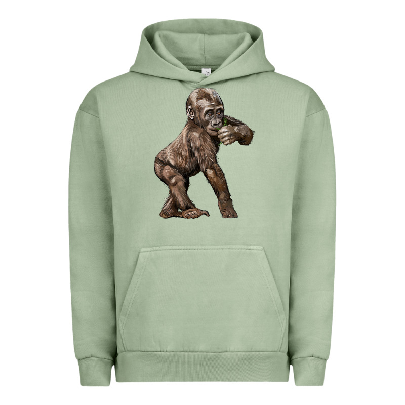 Baby Gorilla Urban Hoodie by LillyAllenDesigns | Teevron