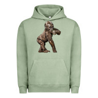 Pigment Oil Green Baby Gorilla Urban Hoodie - LillyAllenDesigns