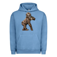 Pigment Pebble Blue Baby Gorilla Urban Hoodie - LillyAllenDesigns