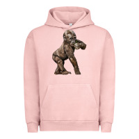 Pigment Salmon Baby Gorilla Urban Hoodie - LillyAllenDesigns