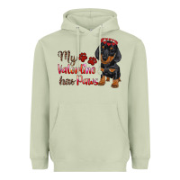Matcha my valentine has paws Heavyweight Hoodie - RanaPortraitStore