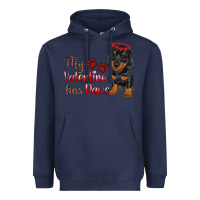 Navy my valentine has paws Heavyweight Hoodie - RanaPortraitStore