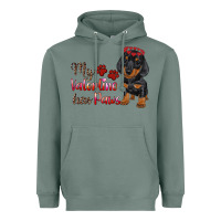 Sage my valentine has paws Heavyweight Hoodie - RanaPortraitStore