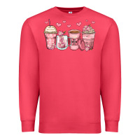 Cardinal mother's day floral coffee cups Premium Sweatshirt - Zillion Design Studio