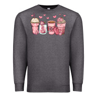 Charcoal Heather mother's day floral coffee cups Premium Sweatshirt - Zillion Design Studio
