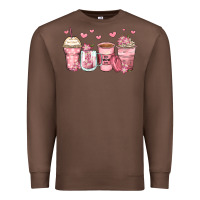 Chestnut mother's day floral coffee cups Premium Sweatshirt - Zillion Design Studio