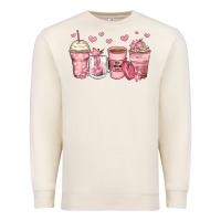 Sandshell mother's day floral coffee cups Premium Sweatshirt - Zillion Design Studio