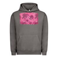 Pigment Tornado Distressed breast cancer background Urban Hoodie - Jasminsmagicworld