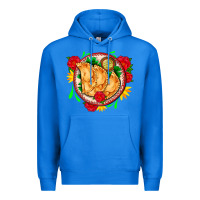 True Royal empanadas plate and roses Premium Hoodie - AdoDesignShop