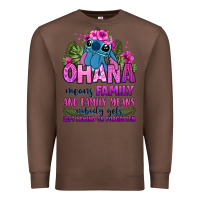 Chestnut ohana means family Premium Sweatshirt - Zillion Design Studio