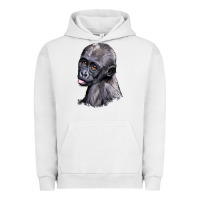 Pigment Lunar Rock Baby Gorilla Head Urban Hoodie - LillyAllenDesigns