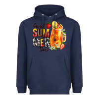 Navy sweet summer time Heavyweight Hoodie - texasbilliewilder