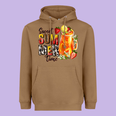Sweet Summer Time Heavyweight Hoodie Designed By Texasbilliewilder