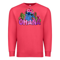 Cardinal ohana stitch Premium Sweatshirt - Zillion Design Studio