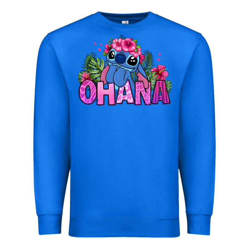 Ohana Stitch Premium Sweatshirt by Zillion Design Studio | Teevron