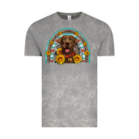 Cloud Rock chocolate labrador rainbow Vintage Tee - Artiststas