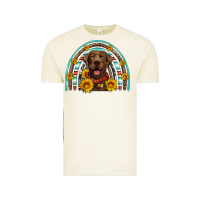 Vintage Arctic chocolate labrador rainbow Vintage Tee - Artiststas