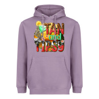 Lavender tan and tipsy Heavyweight Hoodie - texasbilliewilder